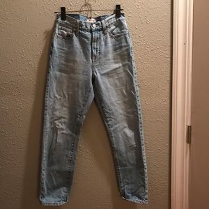 Madewell Perfect Summer/Perfect Vintage Jean